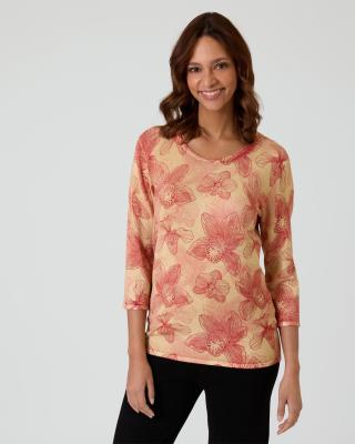 Classic Pullover "Orchidee"