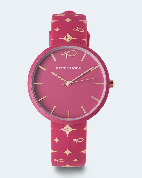 Produktabbildung für Uhr mit Silikonband