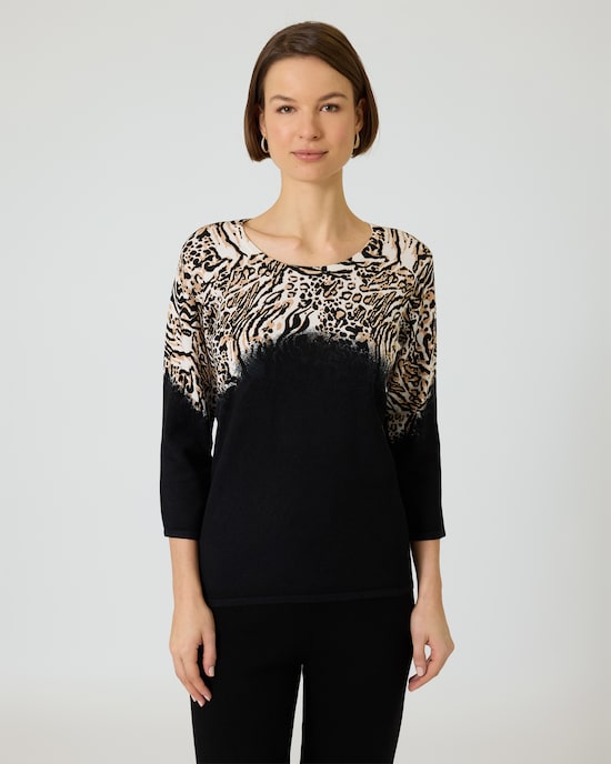 Produktabbildung für Pullover "Leopard"