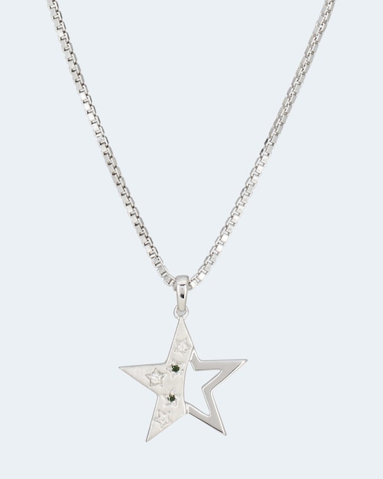 Produktabbildung für Brillant-Anhänger 0,05 ct mit Kette