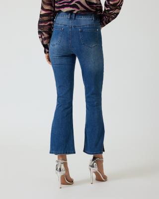 Jeans mit Steinchendekor
