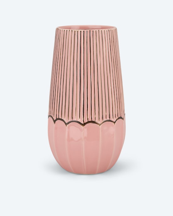 Produktabbildung für Keramik-Vase, rosa