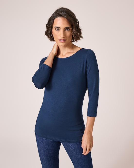 Produktabbildung für Essential Shirt ¾ Arm