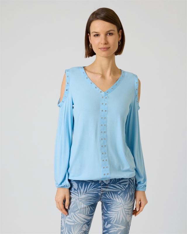 Bluse mit Cut-outs