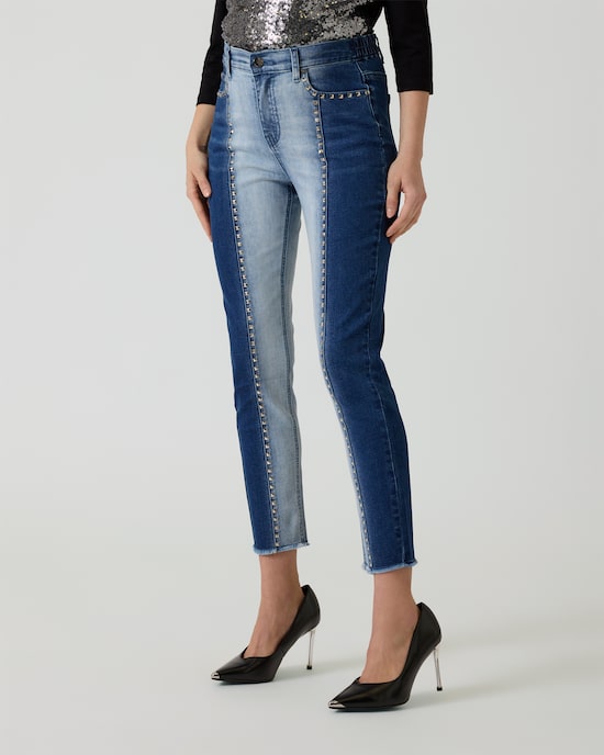 Produktabbildung für 5-Pocket-Jeans mit Nieten