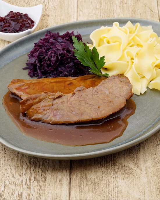 Produktabbildung für Badischer Sauerbraten mit Soße