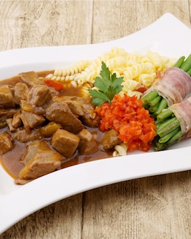 Produktabbildung für Rindergulasch mit Soße