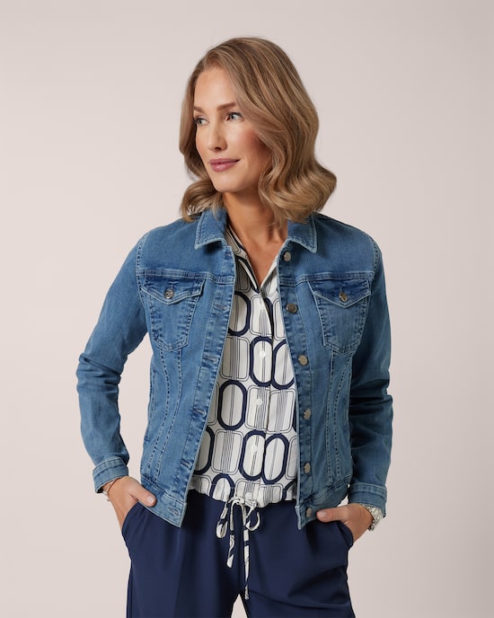 Produktabbildung für Jeansjacke in Kurzform