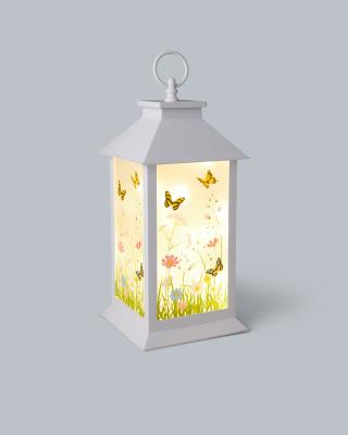 LED-Laterne "Blume"