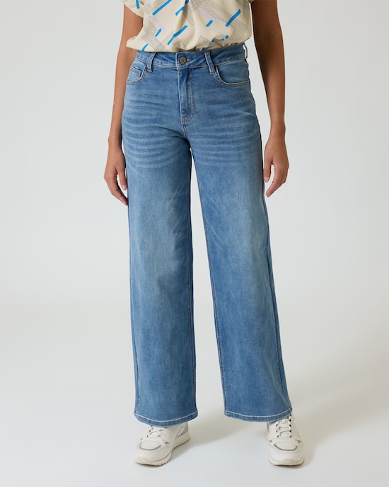 Produktabbildung für Jeans mit weitem Bein