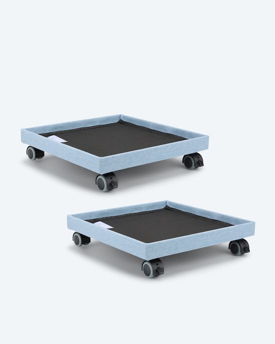 Produktabbildung für Rolluntersatz für Sitzhocker, 2tlg.