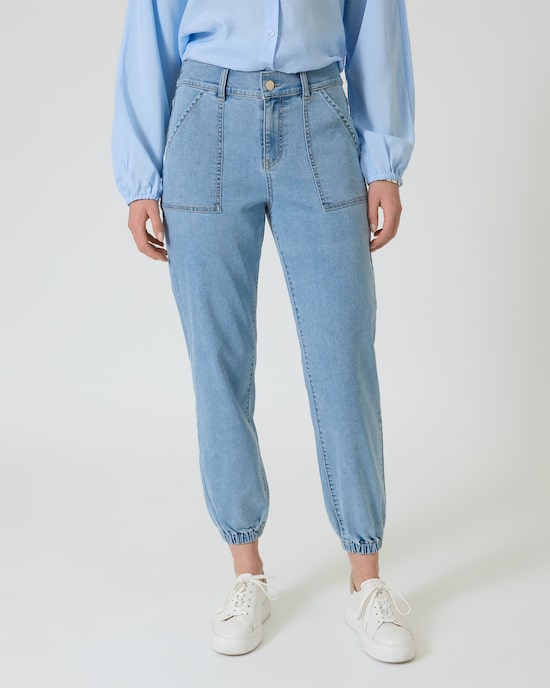 Produktabbildung für Jeans im Jogpant-Style