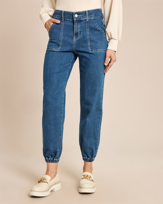 Produktabbildung für Jeans im Jogpant-Style