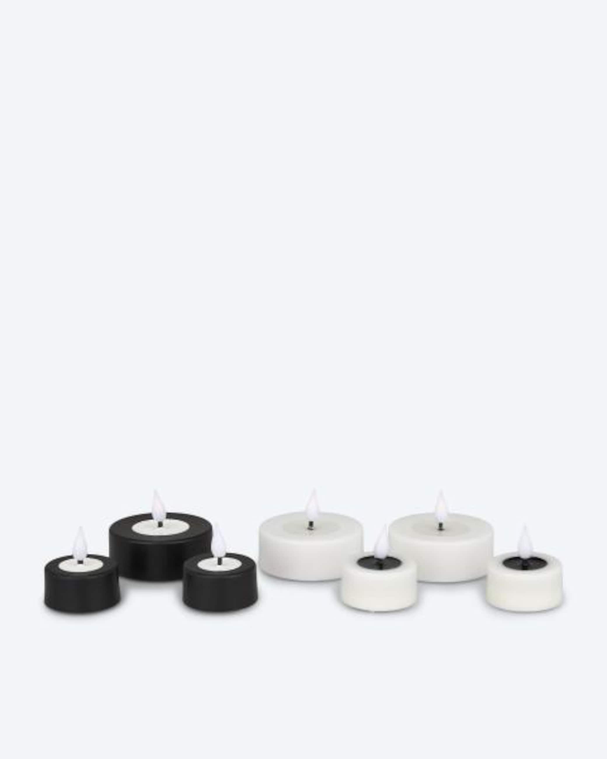 Produktabbildung für Silikon LED-Teelichter, 7tlg.