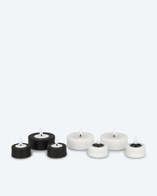 Produktabbildung für Silikon LED-Teelichter, 7tlg.