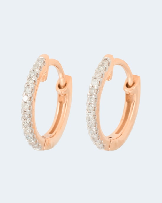 Produktabbildung für Diamant-Creolen 0,10 ct