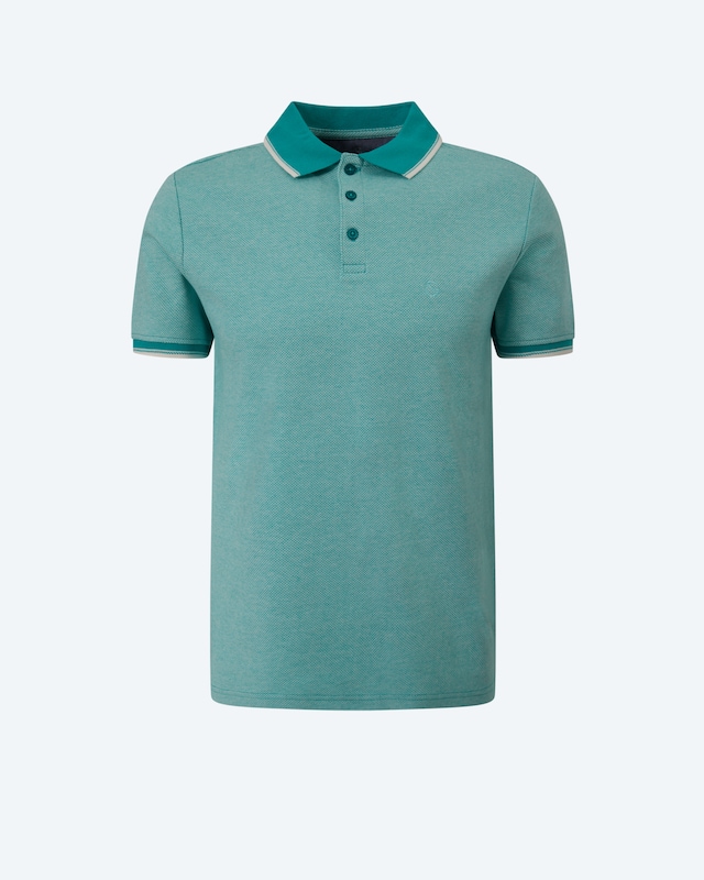 Poloshirt Jacquard