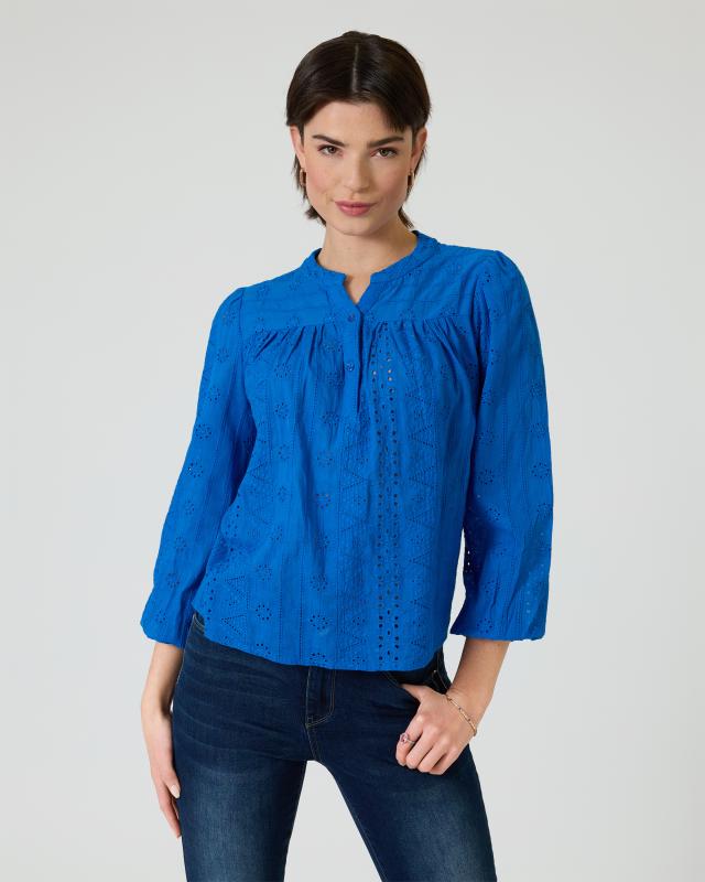 Bluse "Broderie Anglaise"