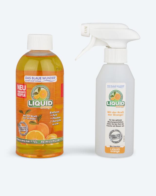 Liquid Orange Reiniger, 500 ml & Sprühflasche