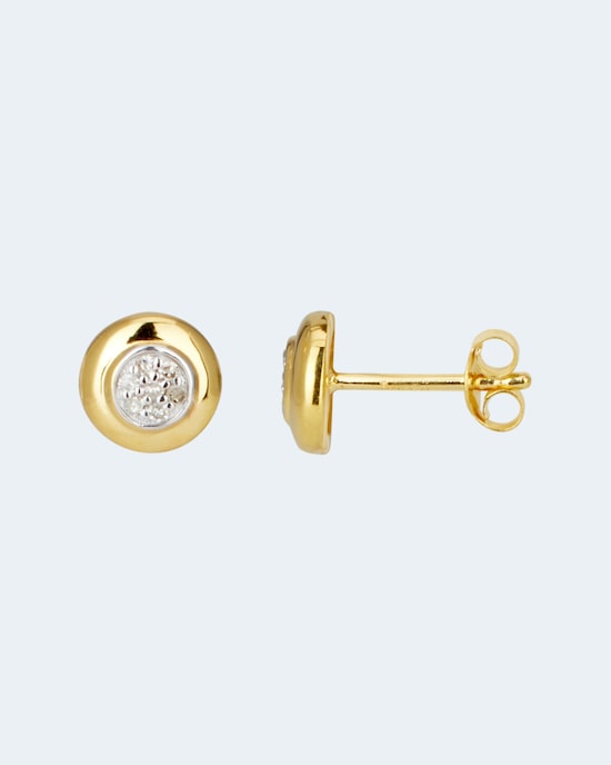 Produktabbildung für Diamant-Ohrstecker 0,09 ct