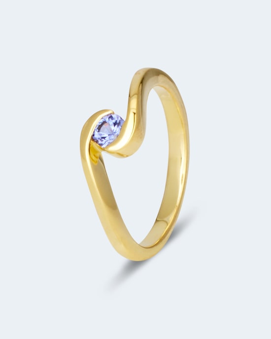 Produktabbildung für Ring mit Tansanit AAAA