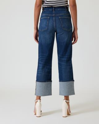 Jeans mit Aufschlag