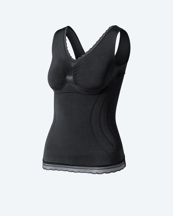 Produktabbildung für Taillenpower Top mit Mesh-Spitze