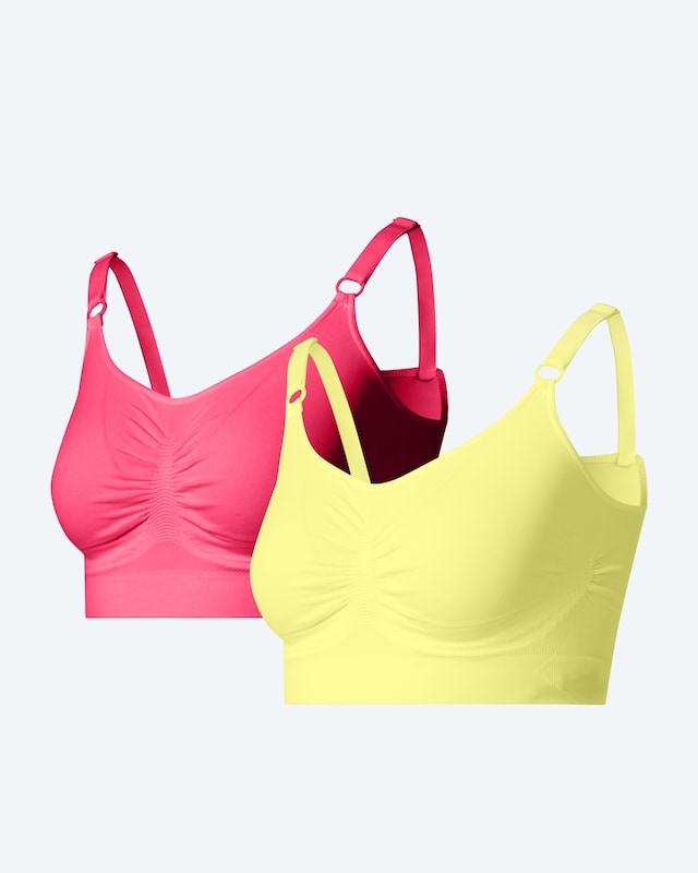 Midi Control Bustier mit Spaghettiträgern, 2tlg.