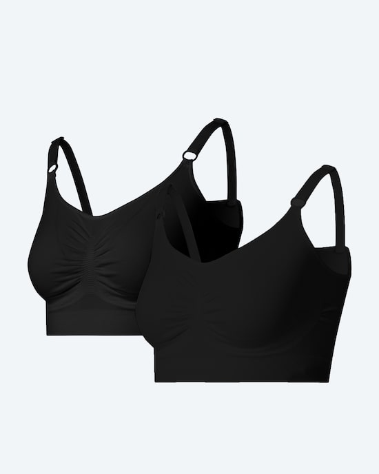 Produktabbildung für Midi Control Bustier mit Spaghettiträgern, 2tlg.