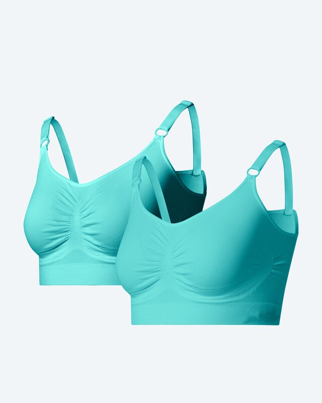 Midi Control Bustier mit Spaghettiträgern, 2tlg.