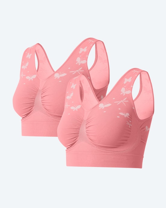 Produktabbildung für Bustier "Schmetterlingsflug", 2tlg.
