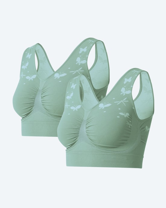 Produktabbildung für Bustier "Schmetterlingsflug", 2tlg.