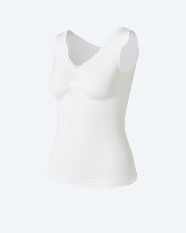 Taillenpower Top mit Spitze