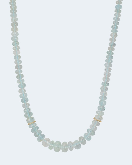 Produktabbildung für Collier mit Aquamarin