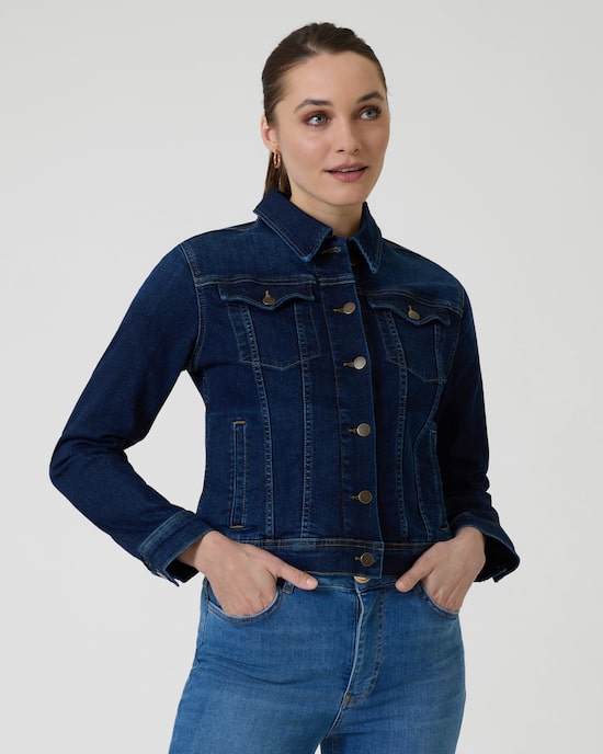 Produktabbildung für Basic Jeansjacke
