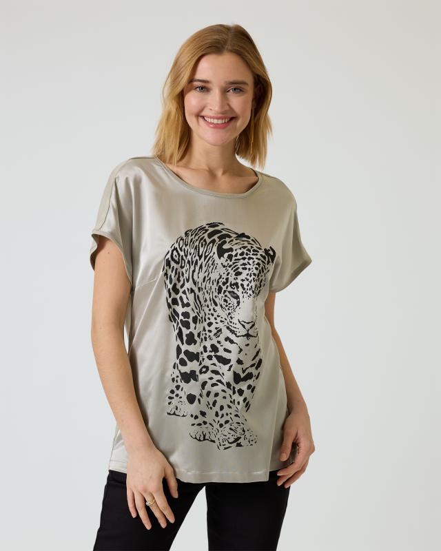 Shirt mit Leopard