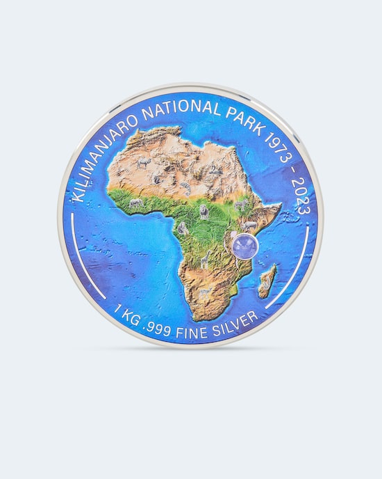 Produktabbildung für Silberkilo Kilimandscharo