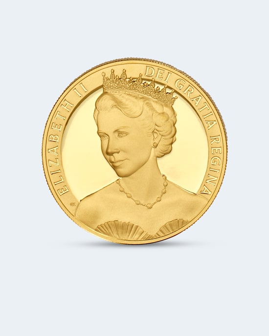 Produktabbildung für Goldmünze Queen Elizabeth II.