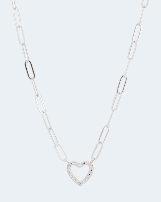 Produktabbildung für Collier mit Diamant-Anhänger 0,04 ct