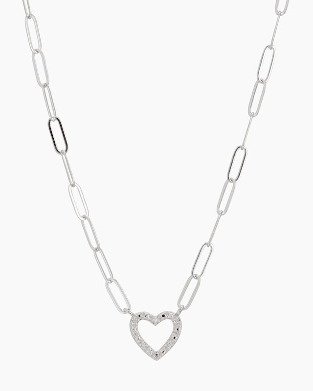 Collier mit Diamant-Anhänger 0,04 ct