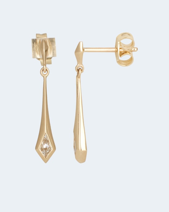 Produktabbildung für Diamant-Ohrstecker 0,088 ct