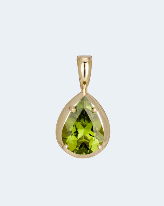 Produktabbildung für Clipanhänger mit Peridot