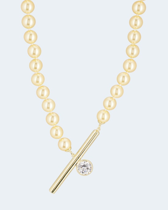 Produktabbildung für Collier mit MK-Perlen 11 mm