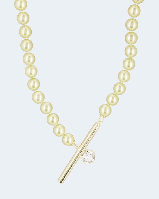 Produktabbildung für Collier mit MK-Perlen 11 mm