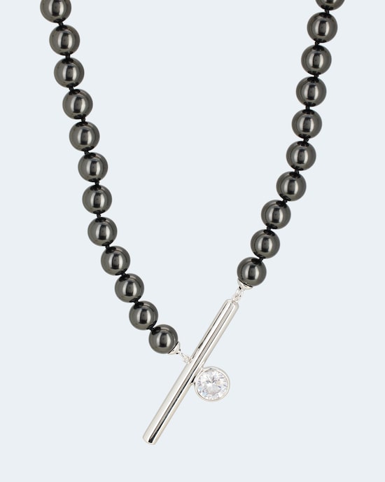 Produktabbildung für Collier mit MK-Perlen 11 mm