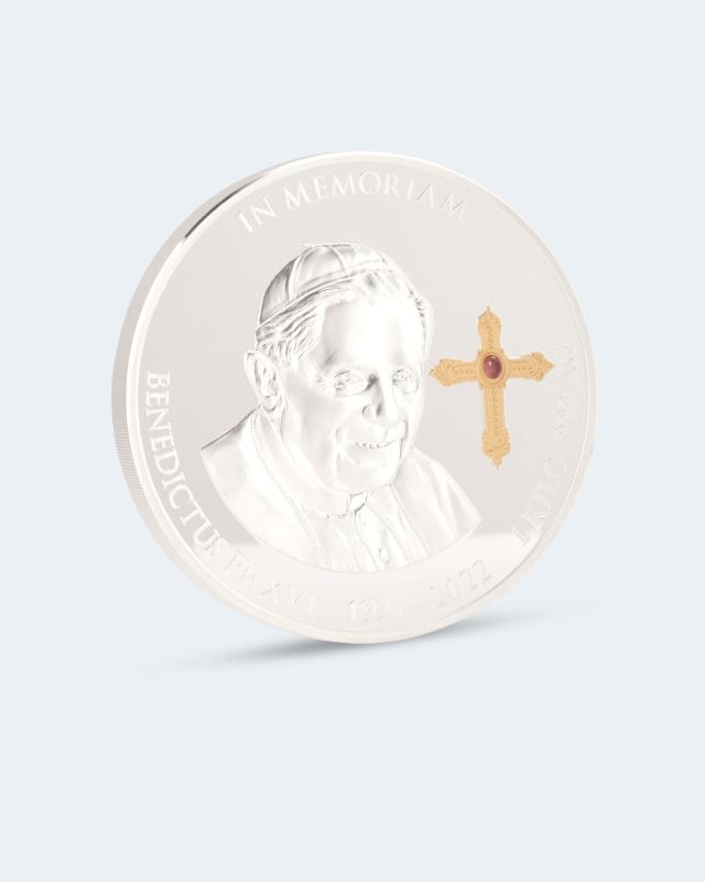 Silberkilo Papst Benedikt XVI.