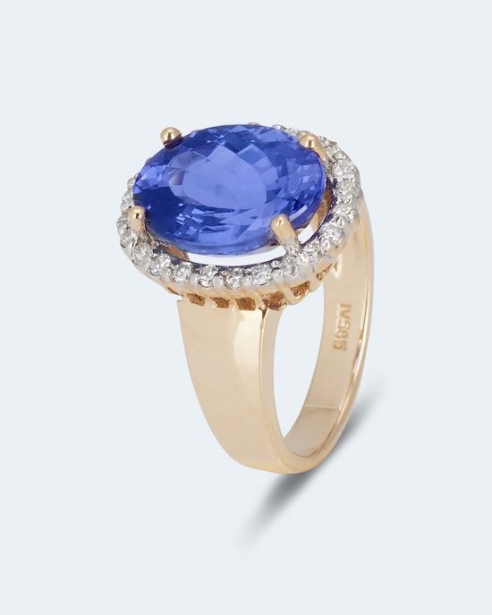 Produktabbildung für Ring mit Tansanit "Star of Africa"