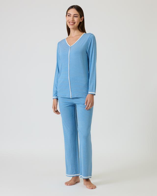 Pyjama mit Streifen