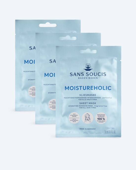 Produktabbildung für Masken Moistureholic, 3 Stk.