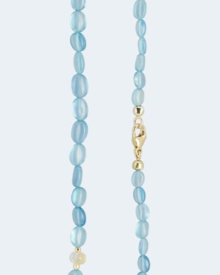 Produktabbildung 3 für Collier aus Aquamarin